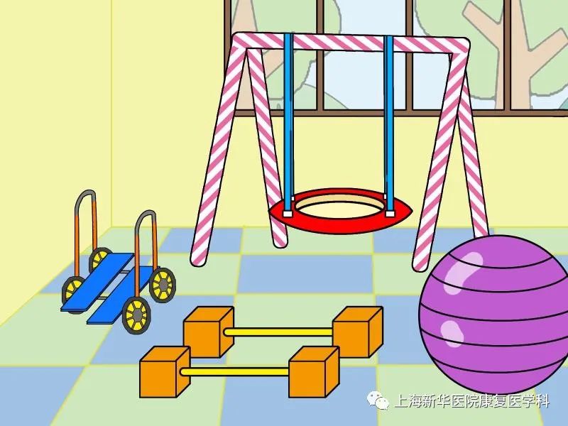 感觉统合失调 康复训练 上海新华医院_感统训练单腿椅