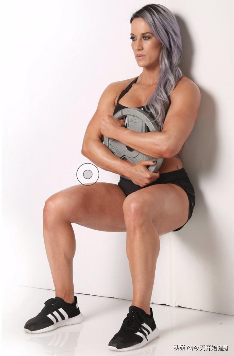 恶魔之椅燃脂塑形_靠墙蹲_感统训练单腿椅