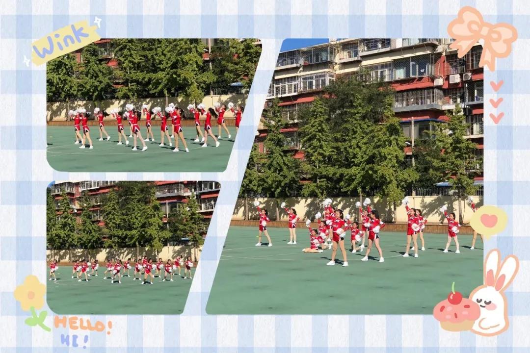 丰台区中小学校健美操比赛_北京市中小学生啦啦操比赛_健美操拉拉队表演视频