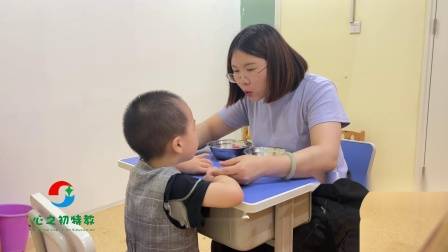 武汉孤独症儿童家庭干预康复训练记录小课题:“基本形容词多少