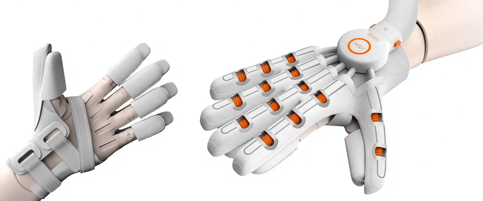 漫画 气动软体康复手套好的产品设计重塑手部康复